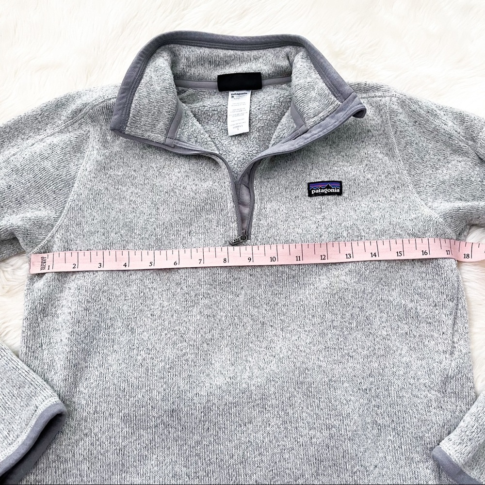 Patagonia | Gray Better Sweater quarter zip - Picture 3 of 5